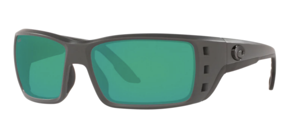 Costa Permit Polarized Sunglasses Matte Grey Green Mirror Glass Costa Permit Polarized Sunglasses Matte Grey Green Mirror Glass